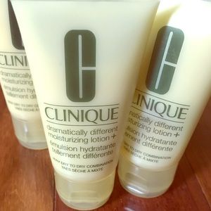 Six 1oz Bottles Clinique Moisturizer Lotion